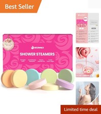 Shower Steamers Aromatherapy, 8 Pack Shower Bombs for Relaxation and Stress...