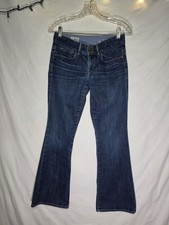 Gap 1969 Size 26/2a Perfect Bootcut Dark Denim Jeans