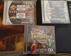 Sega Dreamcast Lot, Sega Smash Pack, Namco Museum,and Midway Vol 1