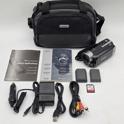 Canon Vixia HF R11 32 GB Digital Camcorder Bundle W Case *GOOD/TESTED*