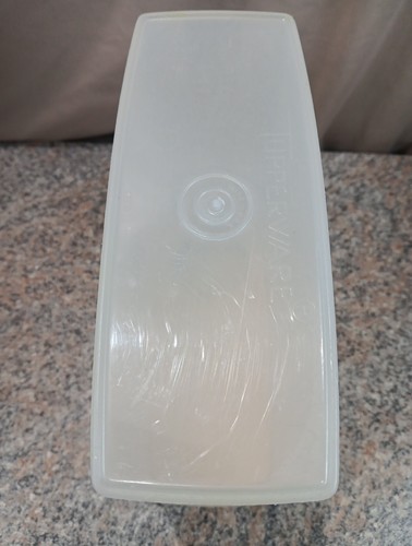 Tupperware 469-9 Vintage Müslibehälter transparenter Deckel 471-11 Store N Pour Behälter - Bild 5 von 5