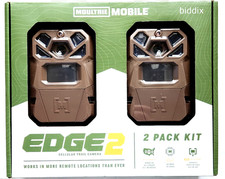 Moultrie Mobile Edge 2 36MP Cellular Trail Camera (2 Pack Kit) Brown MMC-14124