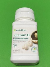 Nutrilite Vitamin D Support Strong Bones -90 Tablets New Fast Shipping  