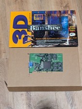 3dfx Voodoo Banshee Creative 3D Blaster 16MB PCI (Original Box) - Tested