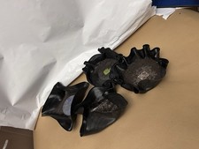 Handmade melted record/vinyl used for planter x4 VTG