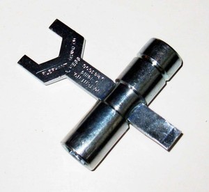 Vintage Tool Elephant Brand TM A. Hess Patent No D-14114 Skateboard Truck Wrench