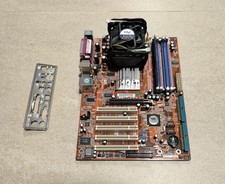 🔴Abit VT7 (Via PT880) Vintage Motherboard + I/O Shield