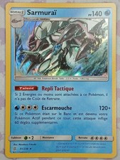 Carte Pokemon Sarmuraï Holo 51/236 Soleil et Lune Harmonie des Esprits