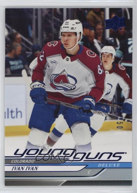 2024-25 Upper Deck Series 2 Young Guns Deluxe /250 Ivan Ivan #481 04vd