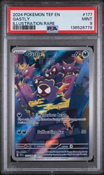 Gastly 177/162 Temporal Forces Illustration Rare
