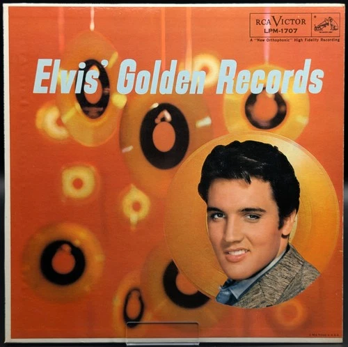 Elvis Presley - Elvis' Golden Records LPM-1707, 1st pressing, Coupon, US, 1958