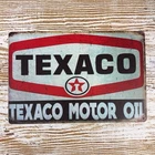 Texaco Distressed Vintage Style Tin Metal Bar Sign Poster Man Cave Collectible