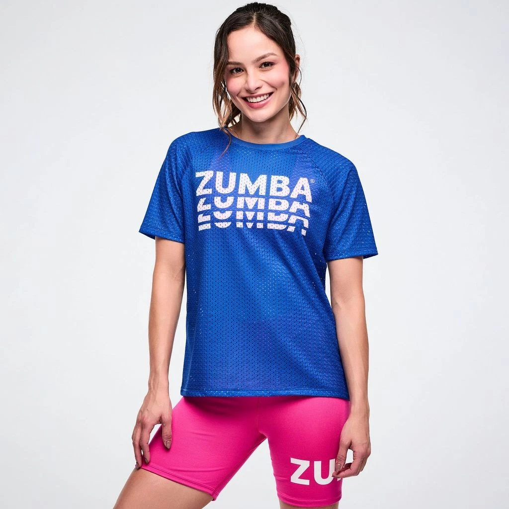 ZUMBAトップス Zumba Blue Activewear Tops for Women for sale | eBay