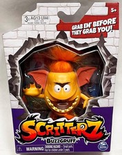 New Scritterz BuzzGruff Interactive Orange Mini Monster Jungle Creature Toy