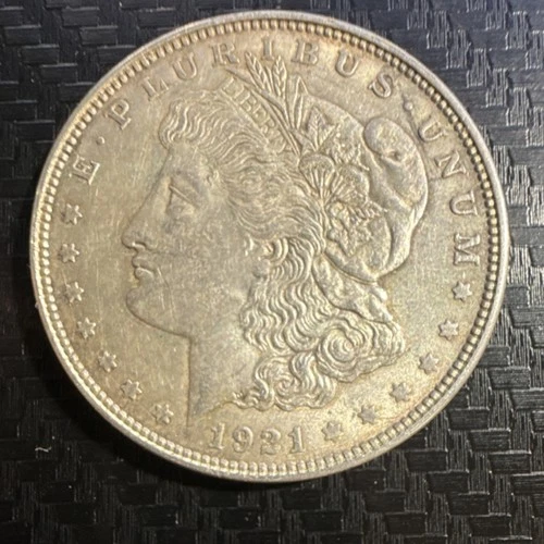 1921 Morgan Silver Dollar $1 Circulated Uncertified Coin 0.9 Fineness