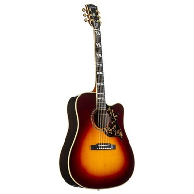 Epiphone Hummingbird Deluxe EC Autumn Burst - Westerngitarre