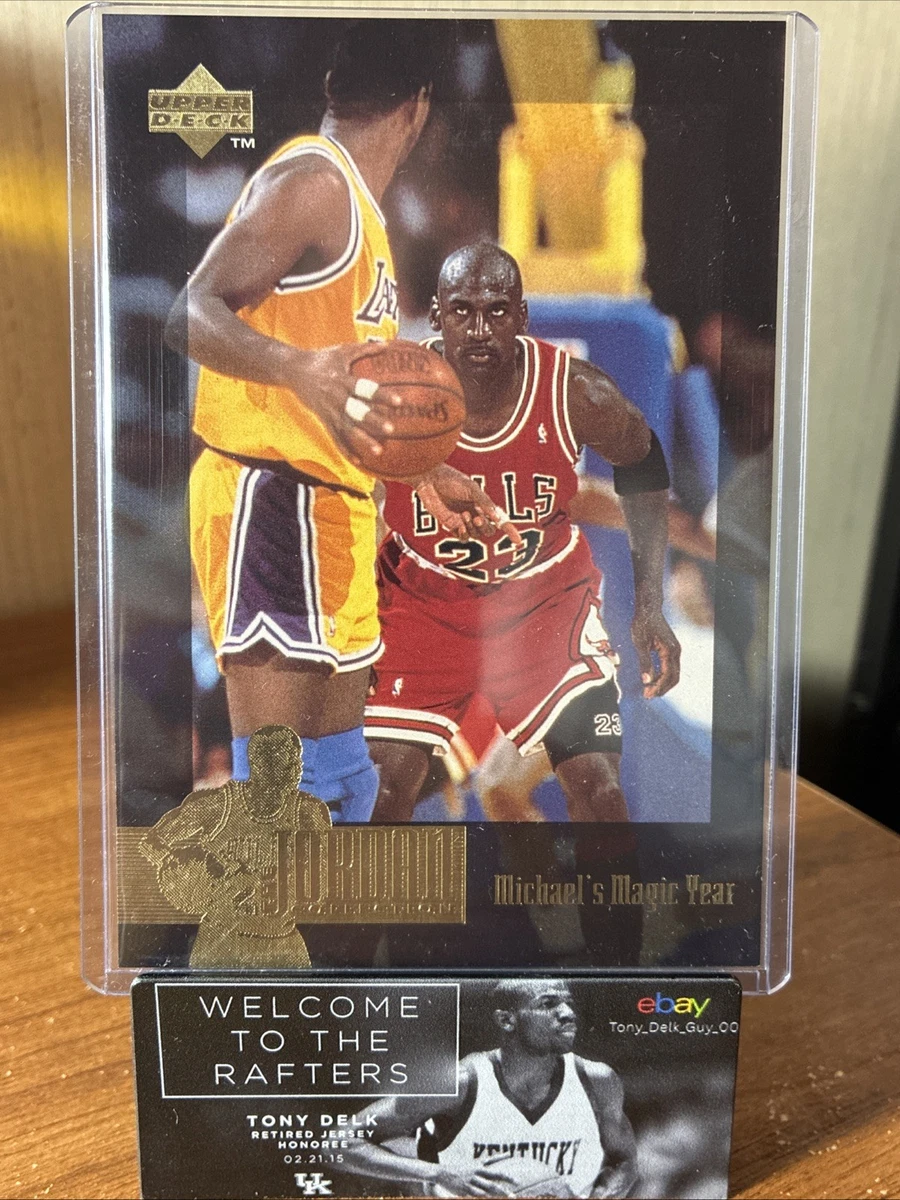 1996 Upper Deck The Jordan Collection Jumbo - Michael Jordan #JC21