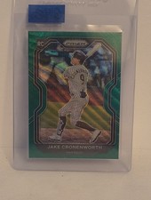 2021 Panini Prizm Tier III Green Wave Prizm Jake Cronenworth #235 1fa0