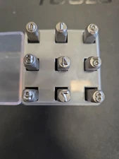 CH Hanson 3/16  Stamp Set Number Set 0-9