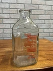 Vintage Modern Dairy Co. Milk Bottle Elgin IL Illinois Half Gallon Glass Jug