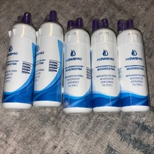 HOWSYKI Water Filter W10295370A Replaces FILTER 1, EDR1RXD1. New Sealed 5 Filter