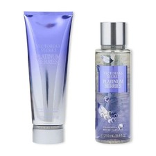 Victoria's Secret Platinum Berries - Body Mist and Body Lotion