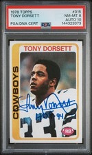 Tony Dorsett Cards, Rookie Card and Autographed Memorabilia Guide 37