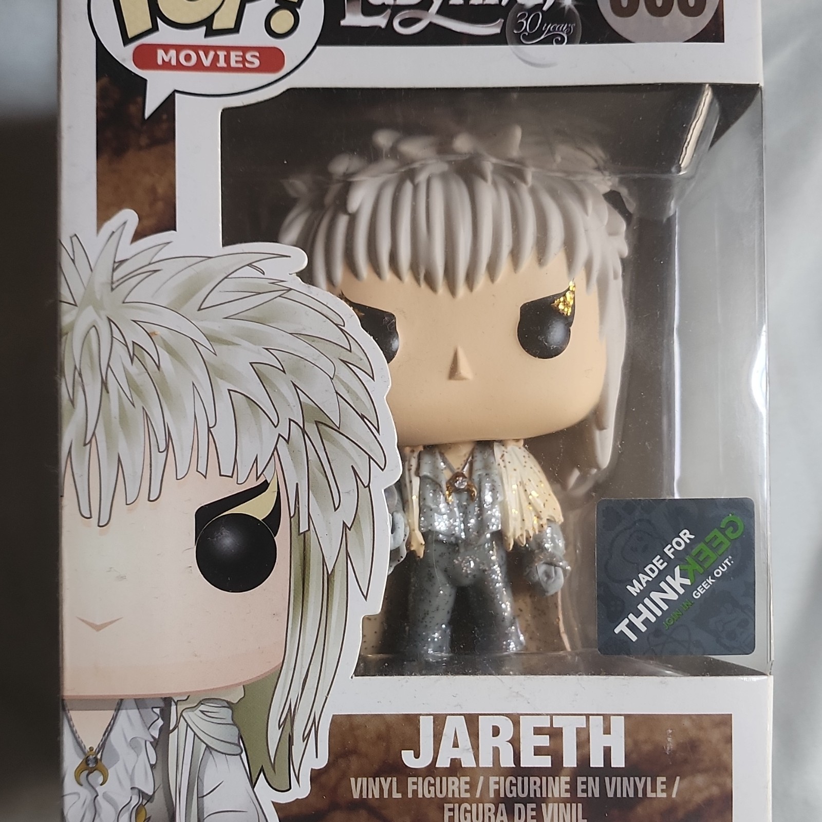 Funko Pop! Vinyl Labyrinth Jareth #364 ThinkGeek Exclusive F
