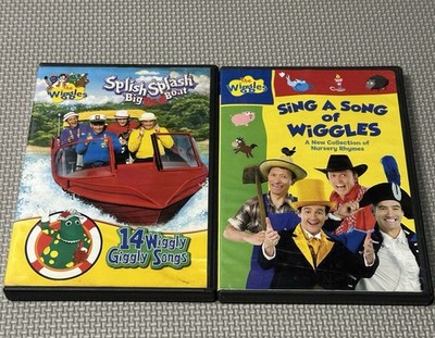 The Wiggles DVD Lot -Sing A Song Of Wiggles/ Splish Splash Big Red Boat. OOP