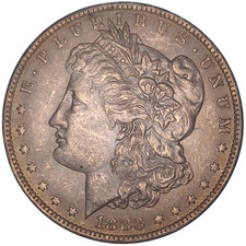 1883 O Morgan Silver Dollar Coin – 100% Authentic – U.S. Mint New Orleans