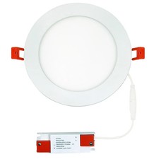 Downlight White Alpha LED Panel IP44 6w CCT ALPHA-CT-6W