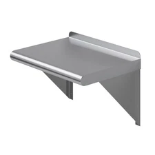AmGood 12 in. x 16 in. Stainless Steel Wall Shelf | NSF Certified | Appliance...