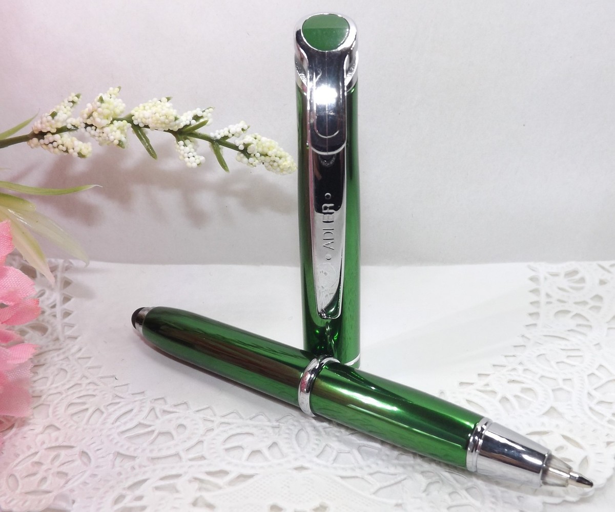 in Medina Lighted Tip Green Stylus LED Flashlight Adler Pen