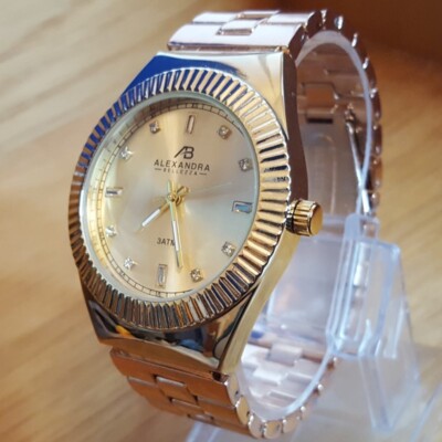 Montre Femme Alexander Bellezza En Or Rose - Étanche 30m - Neuf Avec étiquettes Et Emballage