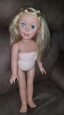 18" Paradise Kids Paradise Horses cow girl doll blonde Hair,Blue Eyes - Nude