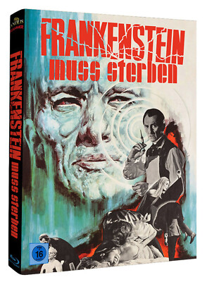 Hammer Mediabook FRANKENSTEIN MUSS STERBEN Cover B PETER CUSHING  BLU-RAY NEU