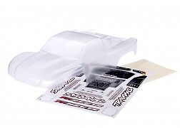 Traxxas 6965R - Slash 4x4 Heavy Duty Clear Body