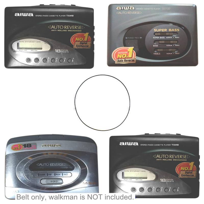 AM/FM Stereo Cassette Player Recorder Walkman Belt For Aiwa AM/FM Stereo Cassette Player Recorder Walkman Belt For Aiwa