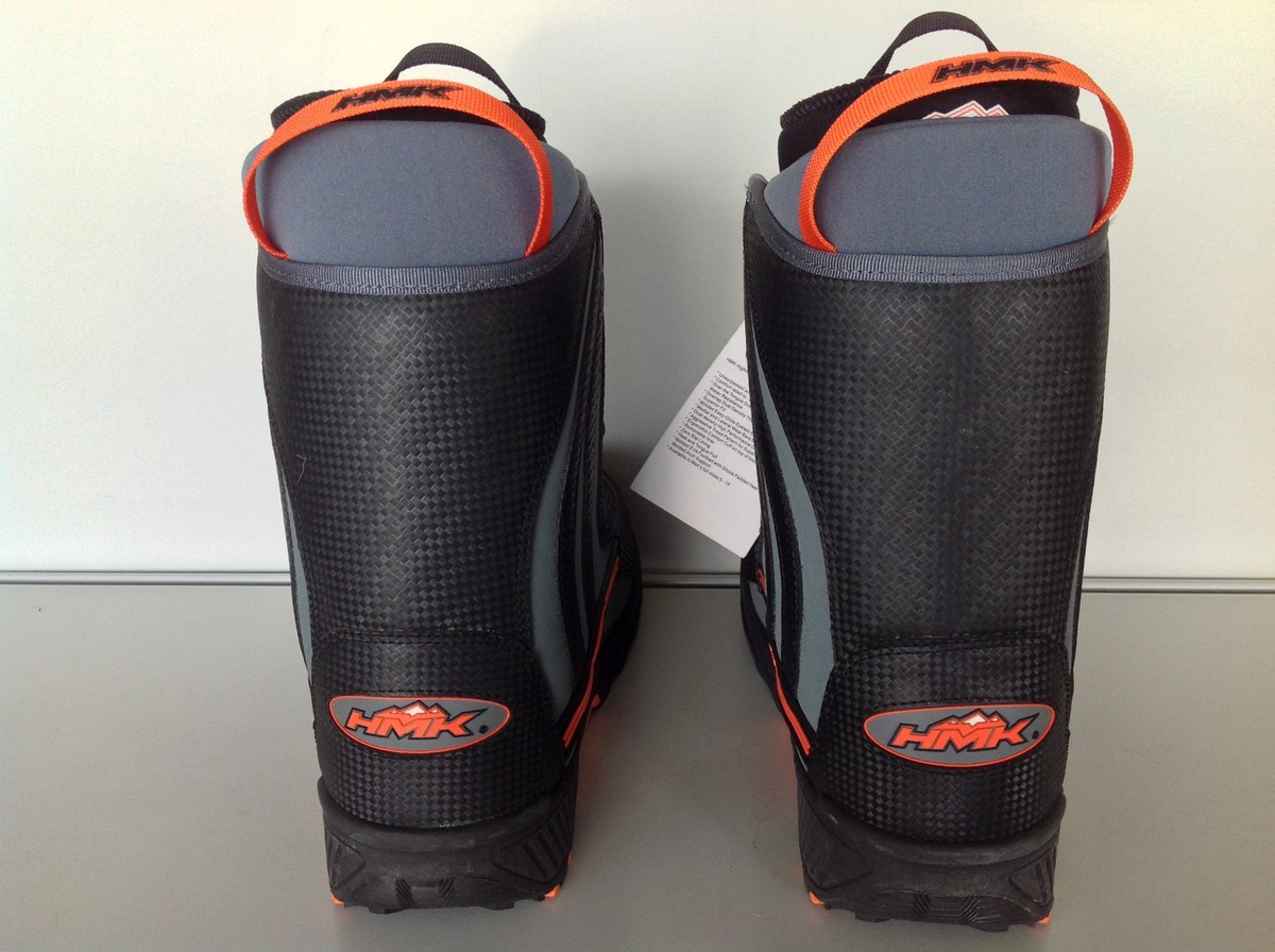 HMK Black and Orange Snow Boots HMK Highmark 4 Snowmobile Boots Men main image 3