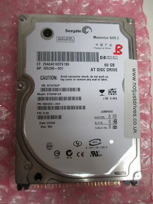 Seagate 60GB IDE PATA 2,5'' Laptop Festplatte HDD ST960812A (I19-b)