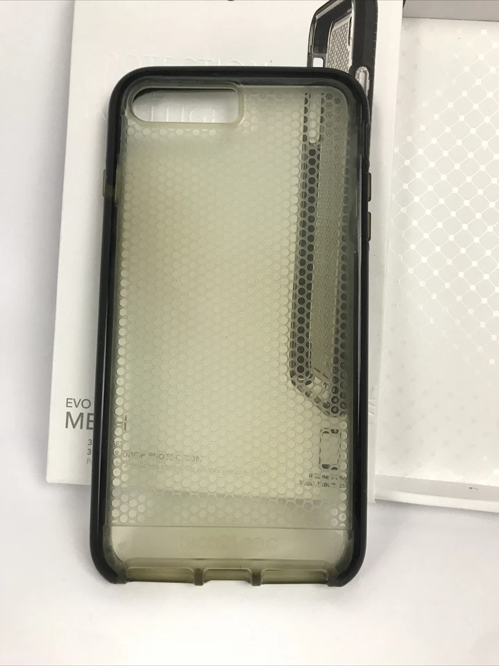 Tech21 Evo Elite Case for iPhone 8 Plus, 7 Plus - Brushed Black - Image 4 of 4