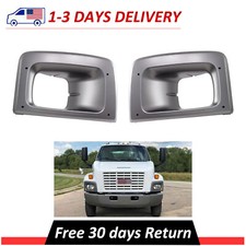 Left Right Headlight Bezel Trim For 03-09 C6500 C7500 C8500 15173202 15173201