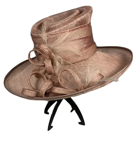 Cappelli Condici Fascinator Hat Pink 