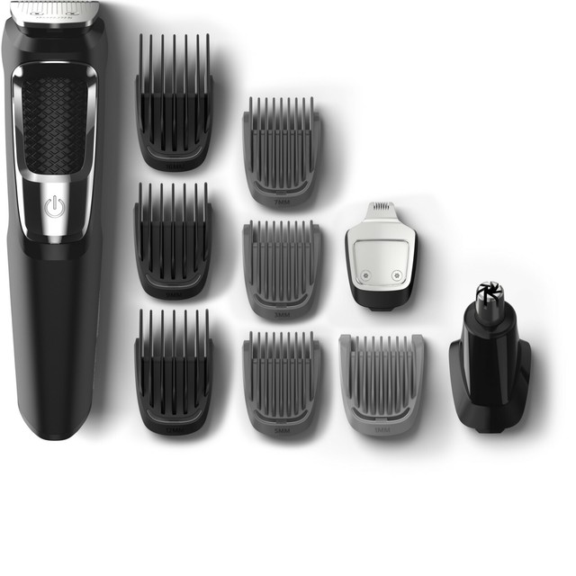 Philips Norelco Multigroom Trimmer 3000 Allinone 3 Hair Guards Hair Clippers eBay