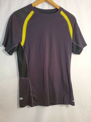 Salomon Actilite Running T-Shirt Small SM Black Drifit Cycling | eBay