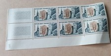 Bloc 6 TIMBRES  FRANCE 1963 YT 1389 36e Congrès Philatélique Caen