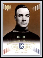2008-09 Montreal Canadiens Centennial Parallel #202 Newsy Lalonde 13/100 *14286