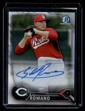 2016 Bowman Sal Romano Chrome Prospect Autographs Refractor