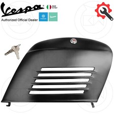 SPORTELLO COFANO MOTORE NERO CON SERRATURA VESPA 50 SPECIAL 125 PRIMAVERA ET3