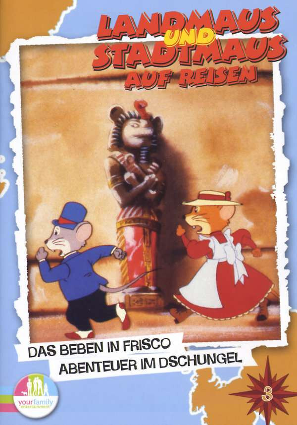 Landmaus And Stadtmaus On Travel The Beben IN Frisco Adventure Im Dschungel DVD